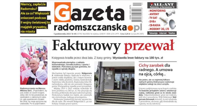 O czym przeczytacie w najnowszym wydaniu Gazety Radomszczańskiej