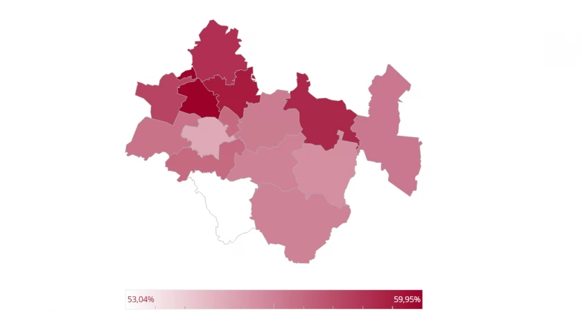 Rekordowa frekwencja. W Radomsku o godz. 17 wyniosła 55,38 proc. W powiecie 56,47 proc.