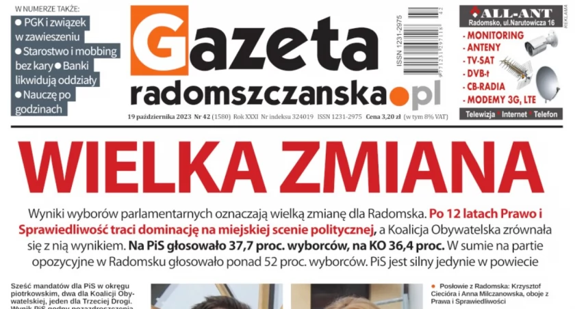 O czym przeczytasz w najnowszej Gazecie Radomszczańskiej