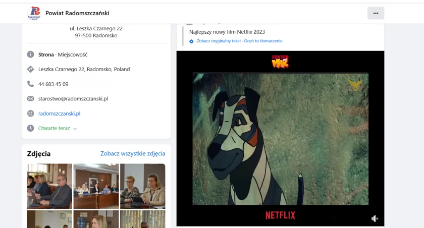 Aulich: Powiat na celowniku cyberprzestępców. Pracownicy starostwa stracili kontrolę nad stroną.