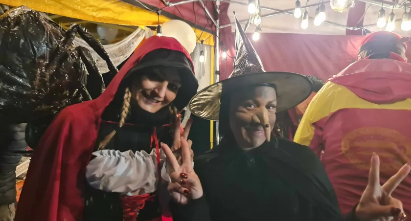 Halloween-owy Bieg dla Frania z Rozbiegajmy Radomsko na Wymysłówku. Chłopiec wrócił do domu po kolejnej operacji