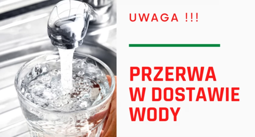 PGK informuje: W piątek nie będzie wody na kilku ulicach w Radomsku. Przepraszamy za niedogodności