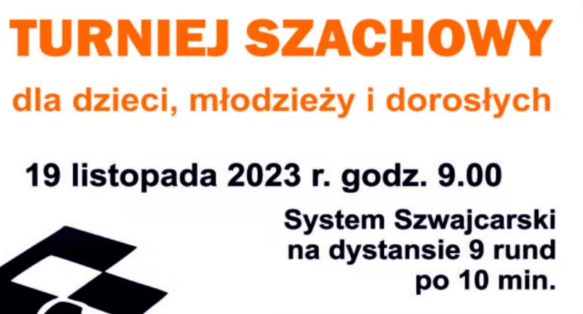 W niedzielę wydarzenie dla fanów szachów. Turniej w MDK 