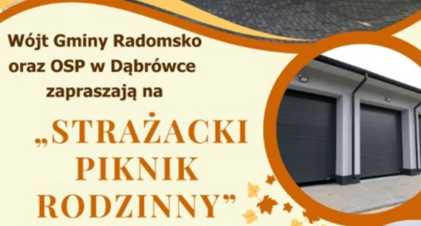 Strażacki Piknik Rodzinny w Dąbrówce już sobotę. Organizatorzy zapraszają całe rodziny