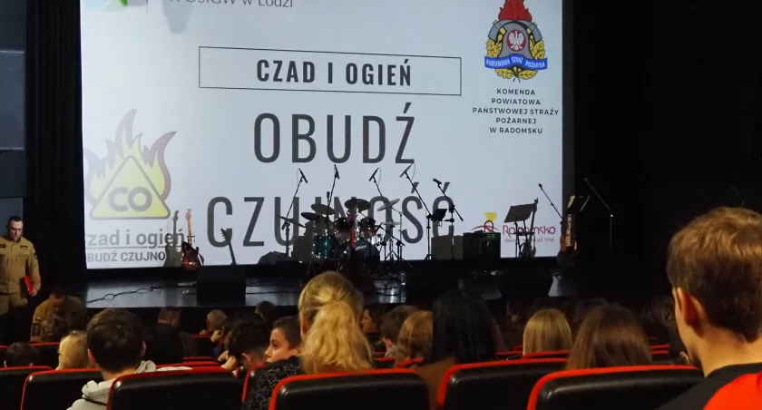 Czad i Ogień. Obudź czujność. Spotkanie młodzieży ze strażakami w Miejskim Domu Kultury