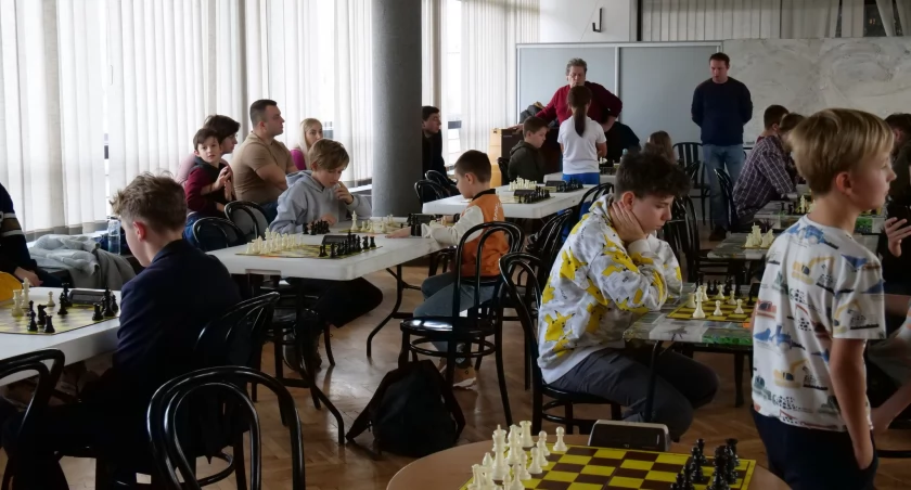Turniej Szachowy w Miejskim Domu Kultury. Grano w systemie szwajcarskim