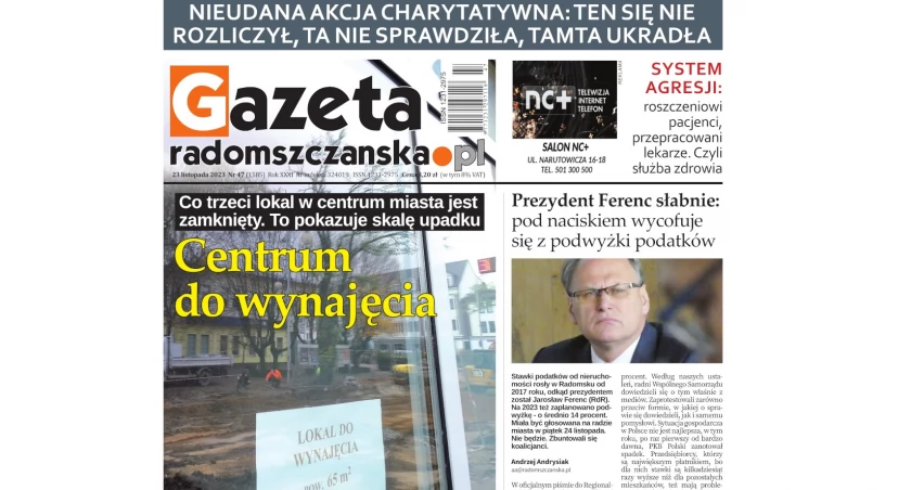 O czym przeczytasz w najnowszej Gazecie Radomszczańskiej
