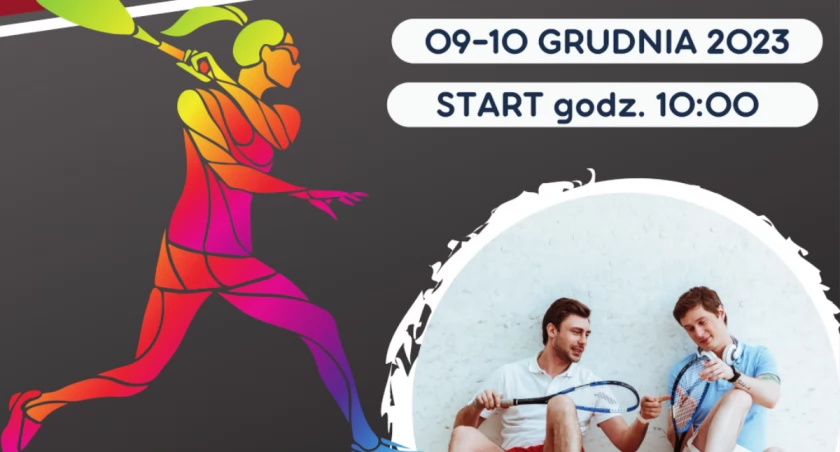Klub Squasha RAKS organizuje Mistrzostwa Powiatu Radomszczańskiego w squasha 2023