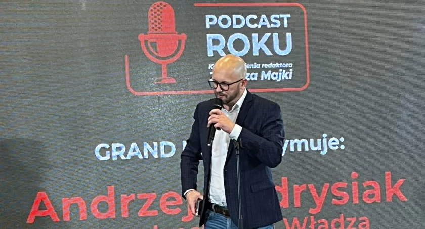 Andrzej Andrysiak otrzymał Grand Prix Konkursu Podcast Roku 2023 za 