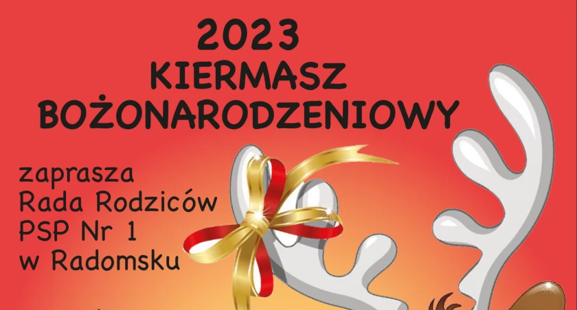 Kiermasz Bożonarodzeniowy Jedynki w niedzielę 17 grudnia. Uczniowie, rodzice i nauczyciele zapraszają