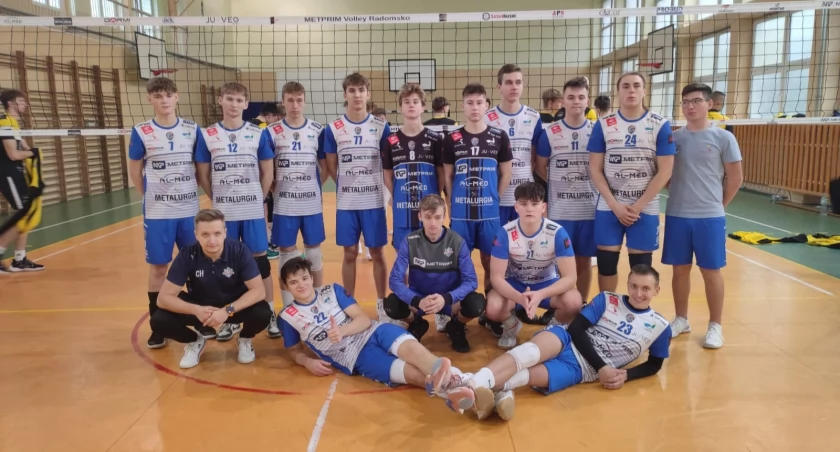 Młodzież KS Volley Radomsko robi postępy