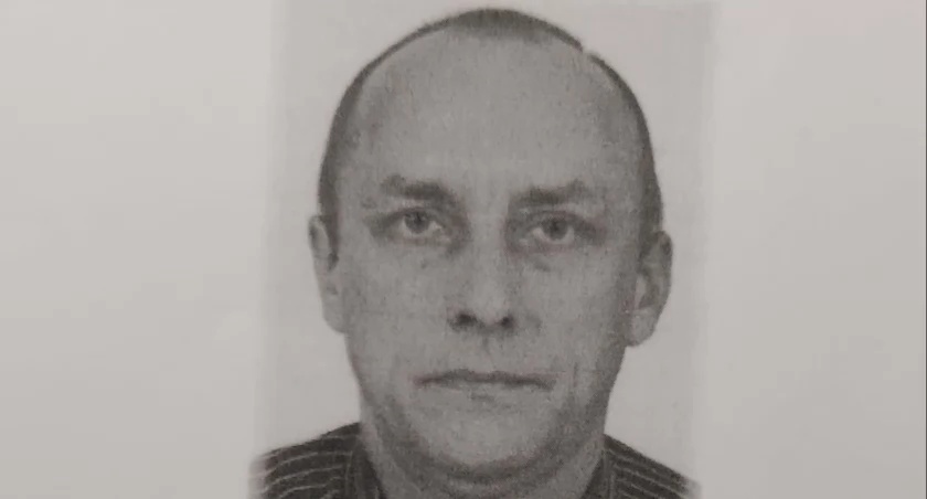 Policja prosi o pomoc w poszukiwaniu 49-letniego Michała Kamińskiego. Jechał do pracy w Norwegii, ale nie dotarł na miejsce