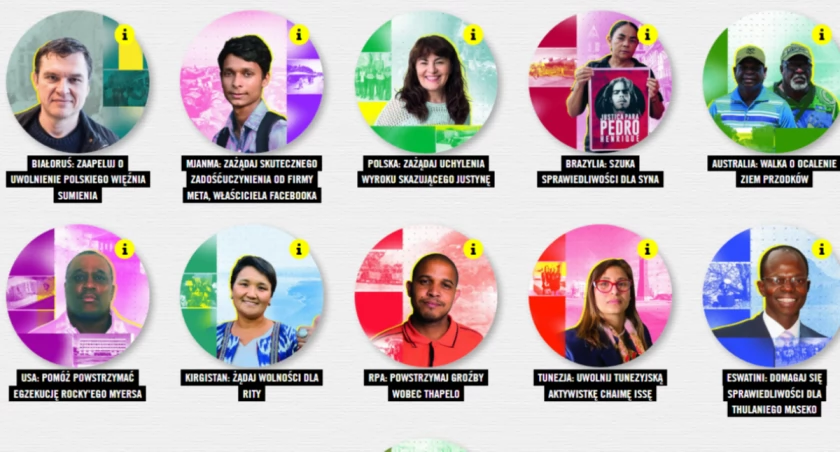 W obronie Poczobuta, Wydrzyńskiej... Wesprzyj osoby prześladowane za poglądy. W sobotę Maraton Pisania Listów Amnesty International