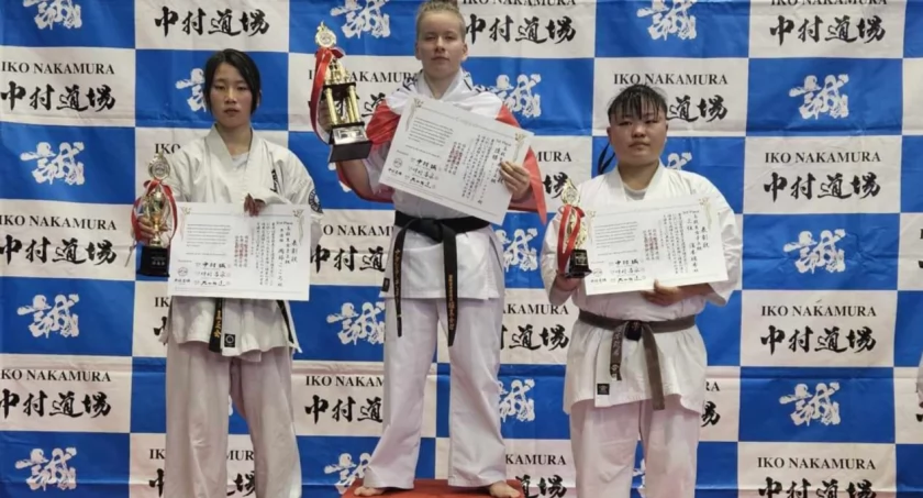 Karateczka Natalia Dudek zdobyła Mistrzostwo Świata IKO Nakamura w japońskiej Osace