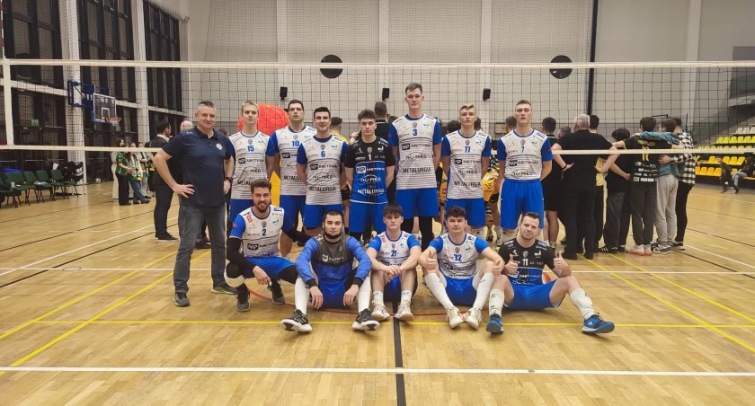 Pierwszy punkt siatkarzy METPRIM Volley