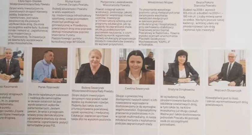 Starosta Pokora cenzuruje radnego Rząsowskiego w propagandowej gazetce powiatu. „Nie zmienisz? To wywalamy