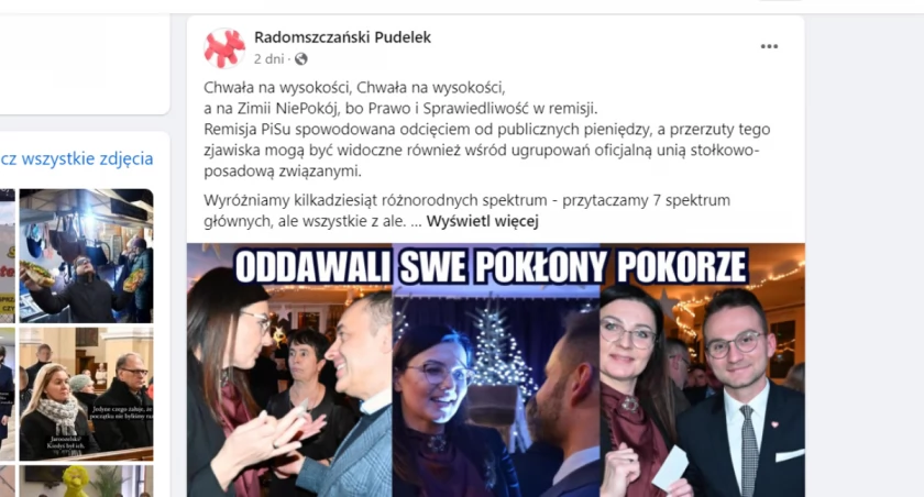 „Moja osoba została obrażona