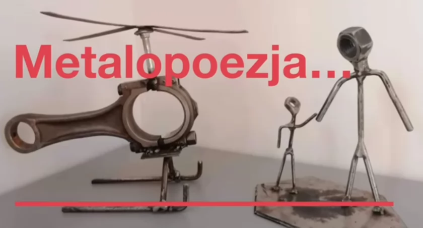 Uczniowie Mechanika stworzyli dzieła metaloplastyczne inspirowane twórczością poetki Wisławy Szymborskiej