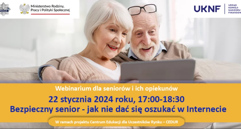 Seniorzy będą mogli skorzystać 