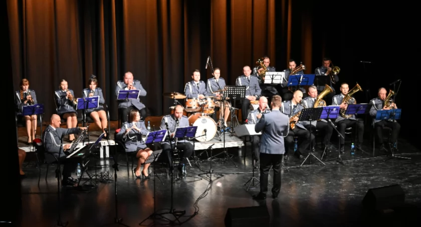 Koncert Nieetatowej Orkiestry Komendy Wojewódzkiej Policji w Łodzi za nami