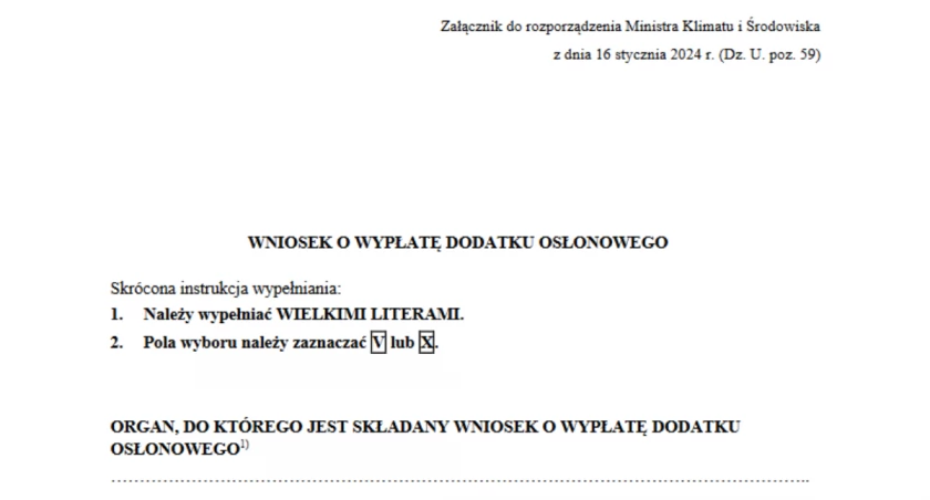 W ośrodkach pomocy społecznej można składać wnioski o dodatek osłonowy 