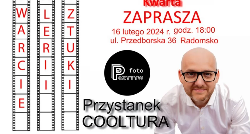 Marcin Kwarta, prezes fundacji foto Pozytyw: Zapraszam na otwarcie Przystanku Cooltura