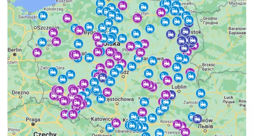 Protest rolników w Radomsku i okolicy. Miało ich nie być, ale jednak będą 