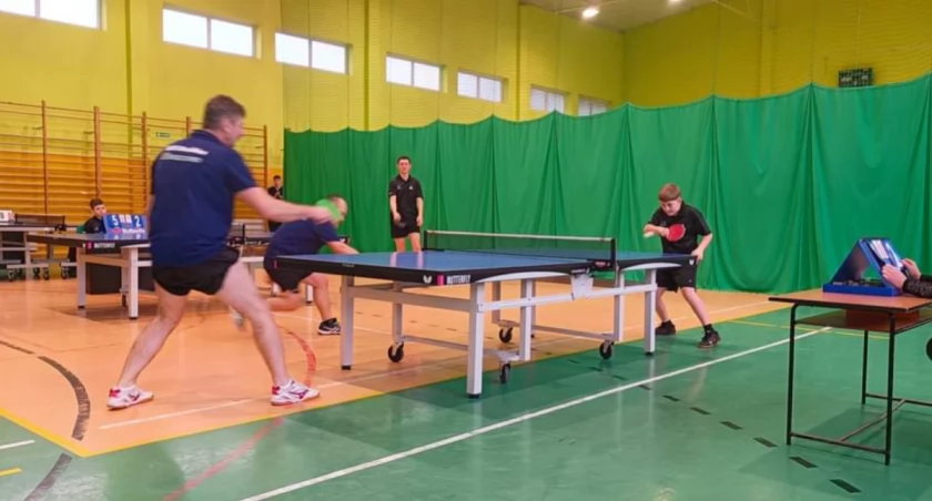 V liga tenisa stołowego. Rezerwy UMLKS-u przegrywają z GLKS Drużbice 