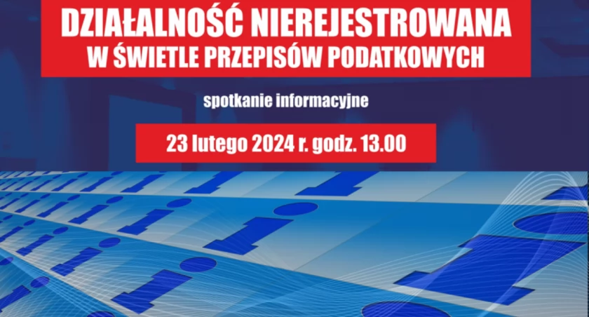 Dowiedz się więcej o działalności nierejestrowanej