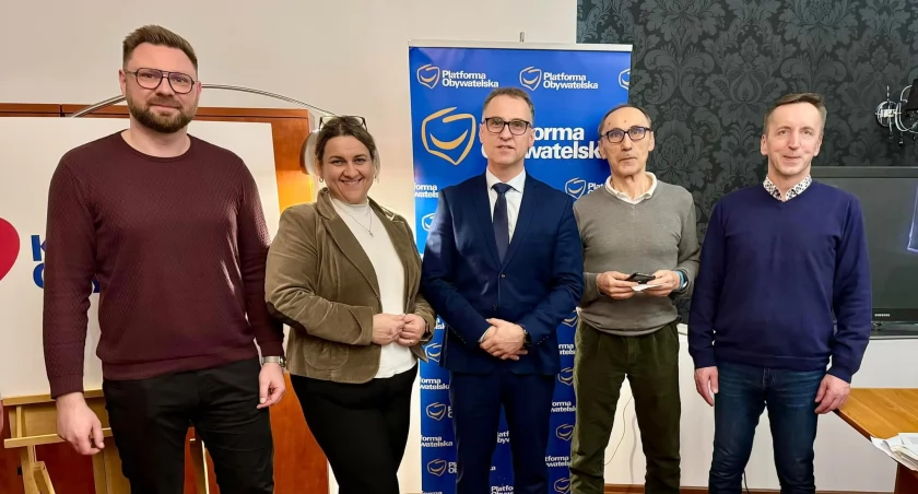 Członkowie Platformy Obywatelskiej wybrali nowy zarząd miejski. Prezesem znów Rafał Dębski