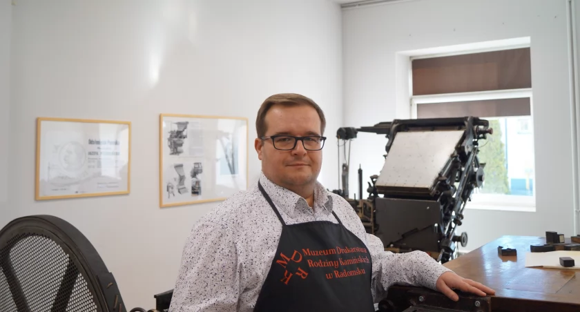 Patryk Kamiński o rocznicy Muzeum Drukarstwa: Nas wyróżnia to, że maszyny działają, że są sprawne