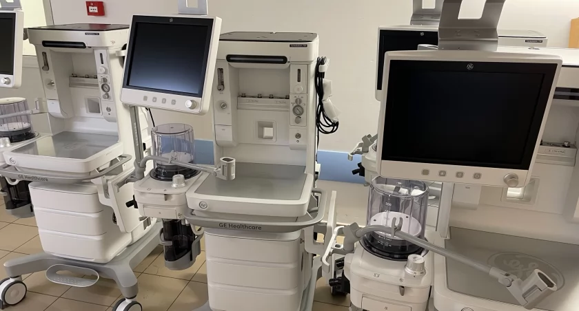 Szpital Powiatowy kupił 9 aparatów do znieczulenia. Sprzęt kosztował ponad 2 mln. 140 tys. zł