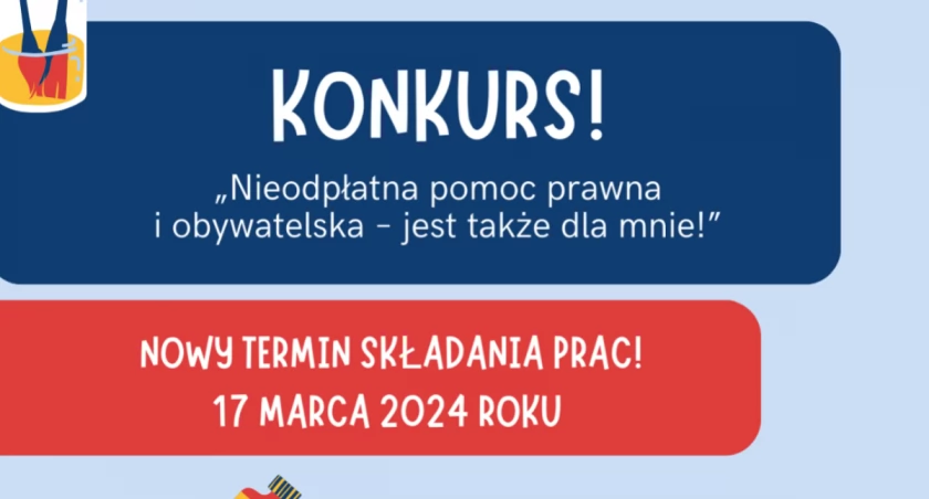 Konkurs o nieodpłatnej pomocy prawnej i obywatelskiej dla uczniów szkół ponadpodstawowych