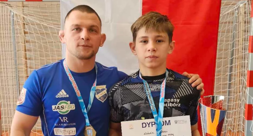 Antoni Koćwin z Radomska mistrzem Polski młodzików w zapasach w stylu. Pojedzie na mistrzostwa Europy 