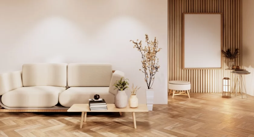 Salon w stylu minimalistycznym. Niezawodne wskazówki
