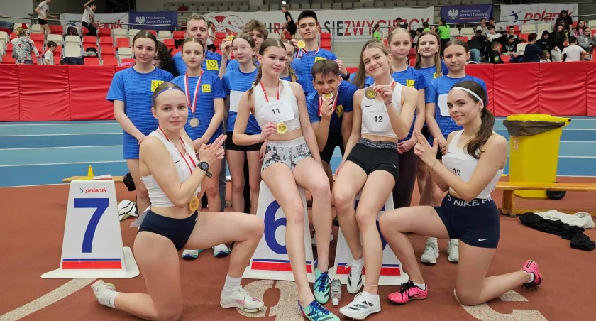 Zawodnicy Athletics Team Radomsko zdobywali medale w Indywidualnych Halowych Mistrzostwach Zrzeszenia LZS