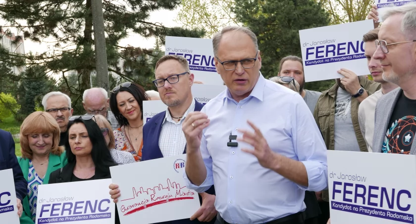 [Wybory samorządowe 2024] [FILM, ZDJĘCIA] Jarosław Ferenc: Wiele osób, a już szczególnie mój kontrkandydat, chce wejść w gotowe