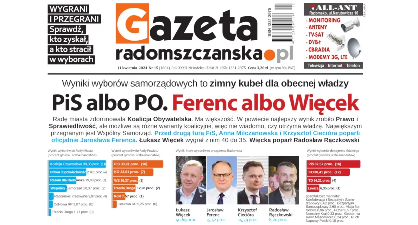 O czym przeczytasz w najnowszej Gazecie Radomszczańskiej