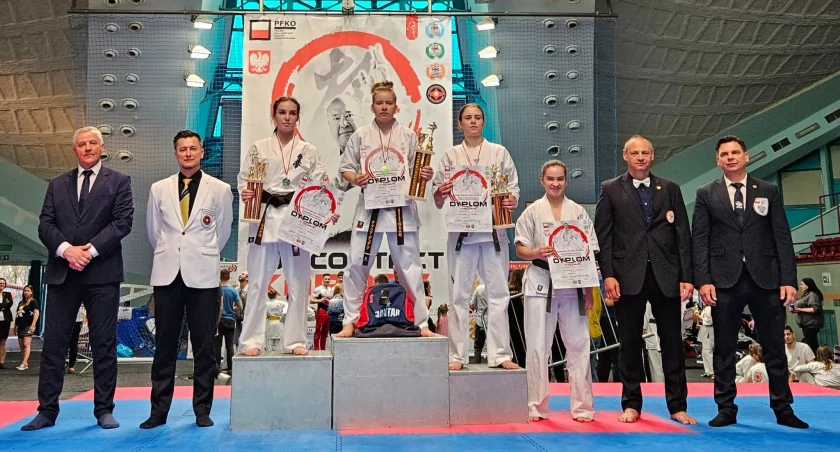 Mistrzostw Polski Polskiego Związku Karate Kontaktowego. Natalia Dudek stanęła na najwyższym stopniu podium