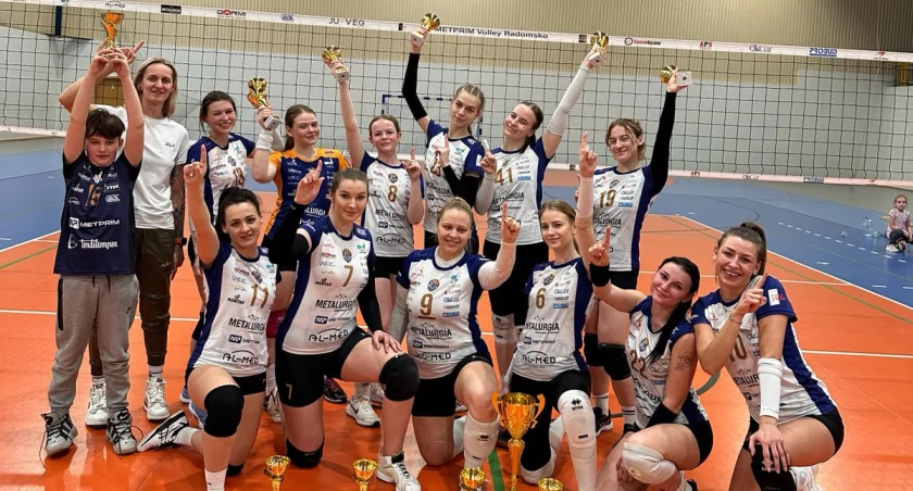 Siatkarki Metalurgii zwyciężyły w Amatorskiej Lidze