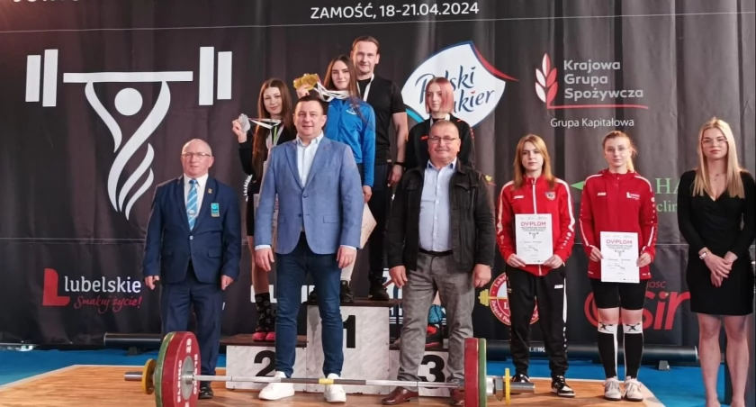 Oliwia Drzazga ze złotym medalem z  Mistrzostw Polski Juniorek i Juniorów do lat 20. Zawody odbyły się w Zamościu