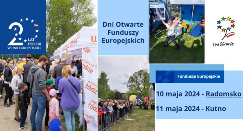  XI edycja Dni Otwartych Funduszy Europejskich. Województwo łódzkie organizuje huczne obchody