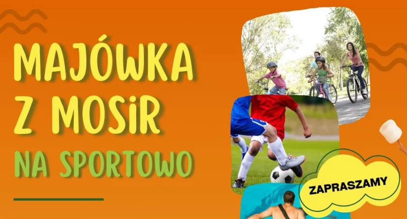 MOSiR przygotował wiele atrakcji dla mieszkańców na nadchodzącą majówkę