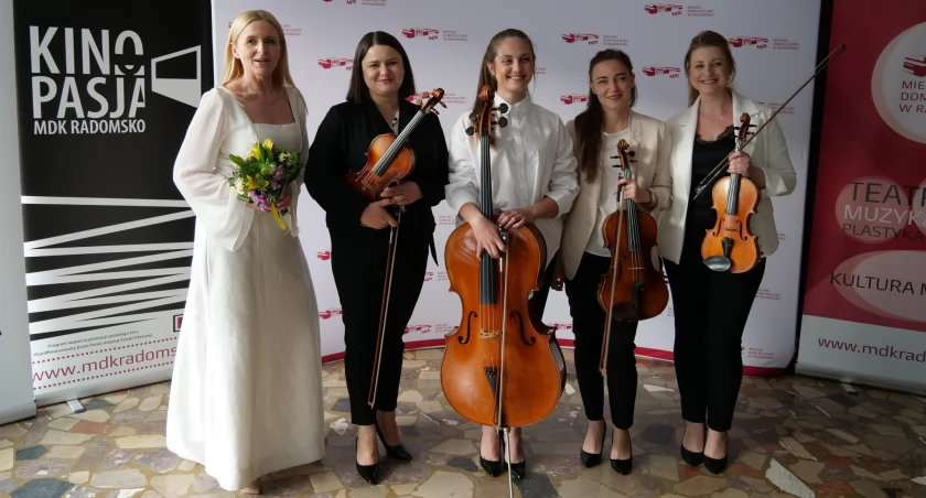 Częstochowski Kwartet Smyczkowy i Karolina Sambor-Kobiałka w Miejskim Domu Kultury