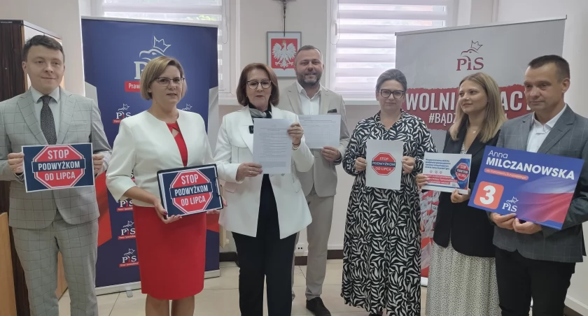 [WIDEO] PiS powołał komitet STOP podwyżkom i zbiera podpisy. Anna Milczanowska: Od lipca czekają nas ogromne podwyżki