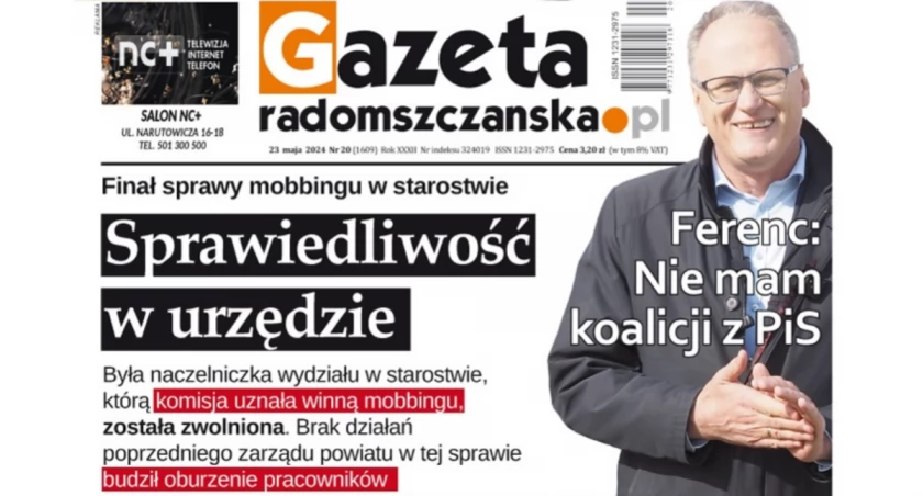 O czym przeczytacie na najnowszym wydaniu Gazety Radomszczańskiej 