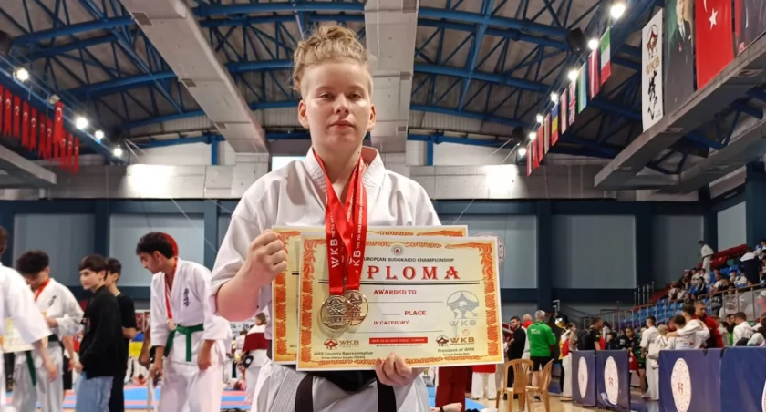 Natalia Dudek wywalczyła dwa złote medale na Mistrzostwach Europy Karate Kyokushin