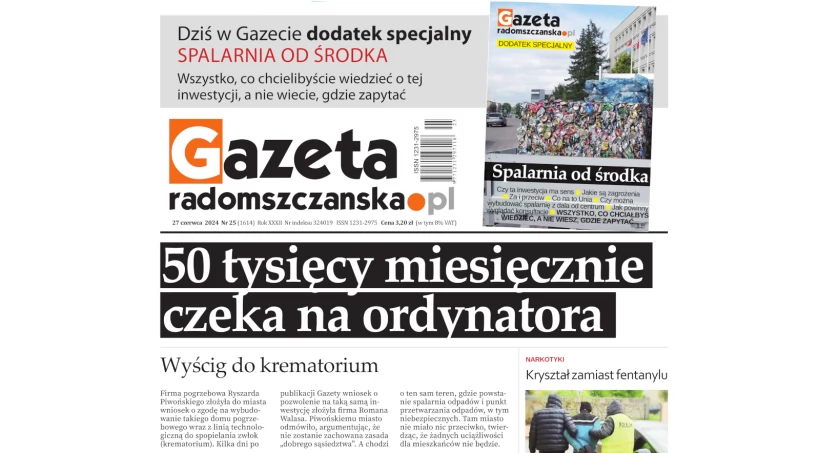 O czym przeczytacie w najnowszym wydaniu Gazety Radomszczańskiej 