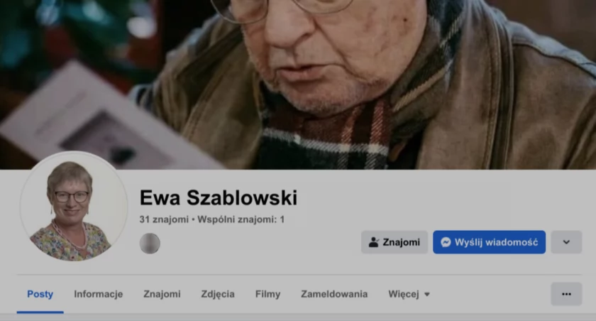 Pani Ewa ma dla mnie ważną wiadomość. Jesteście ciekawi jaką? I dlaczego napisała właśnie do mnie?