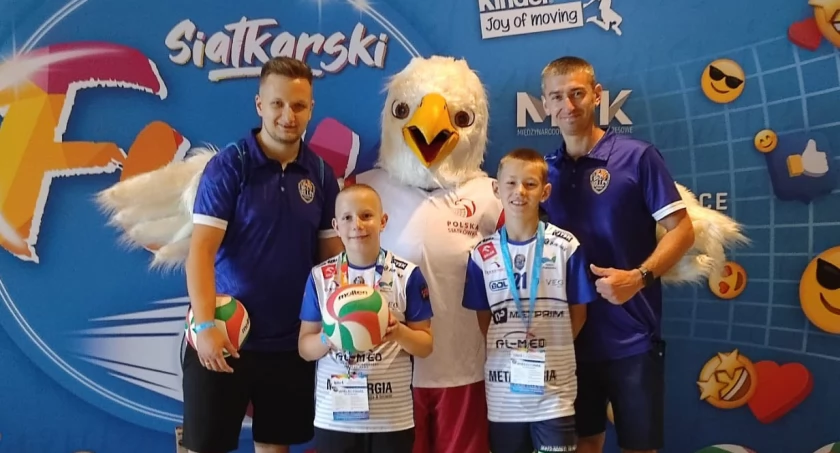 KS Volley Radomsko pokazał się w finałach Kinder Joy of moving